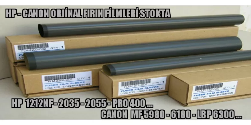 Hp - Canon Orjinal Filmler