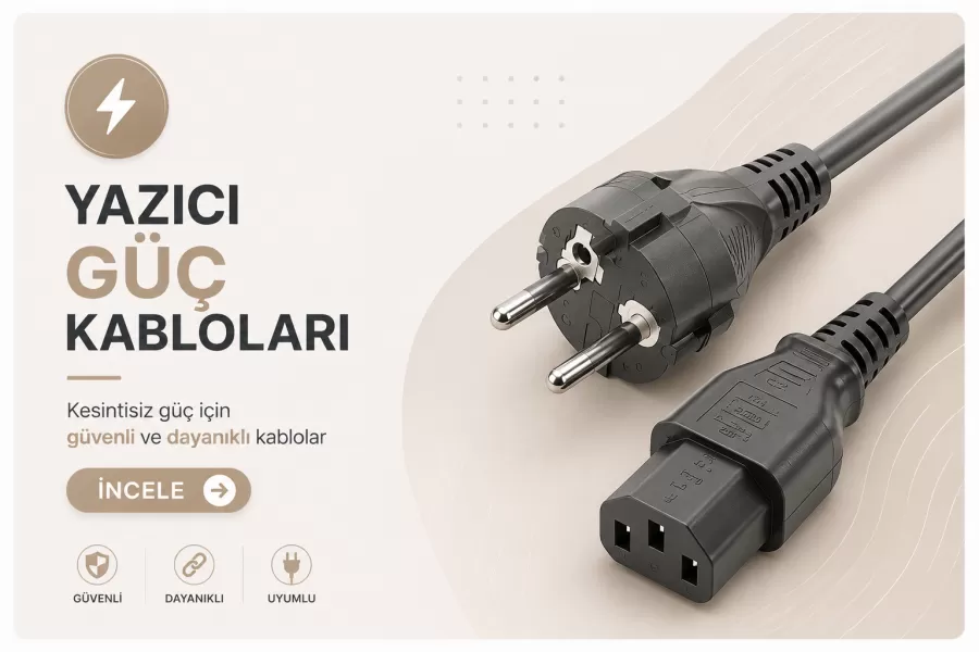 Yazıcı Güç Kabloları