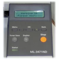 Samsung ML 3471ND Lcd Control Panel